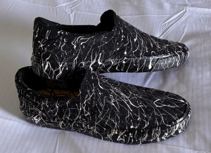 Marble Graffiti Slip-On